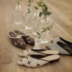 リサイクルペットボトルから作った靴 ミュールサンダル