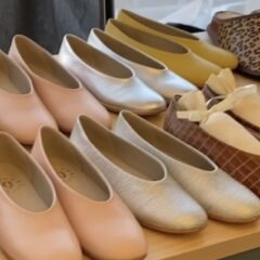 サイズ展開豊富なバレエシューズ【21㎝〜26.5㎝】