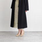 細幅パンプス　ベージュ　Cワイズ