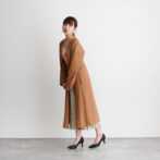 細幅パンプス　黒　Cワイズ　スリムサイズ