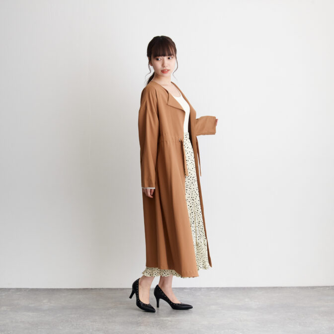 細幅パンプス　黒　Cワイズ
