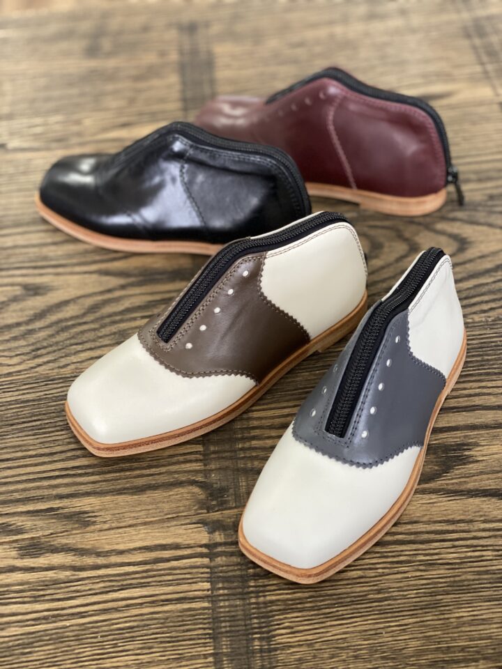 靴型ペンケース　革底